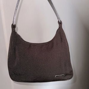 Nine West shoulder bag, brown, EUC, VINTAGE, Zip Top